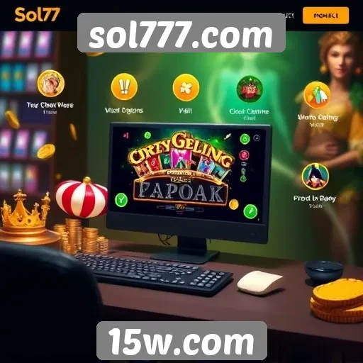 Análise das funcionalidades do site sol777.com