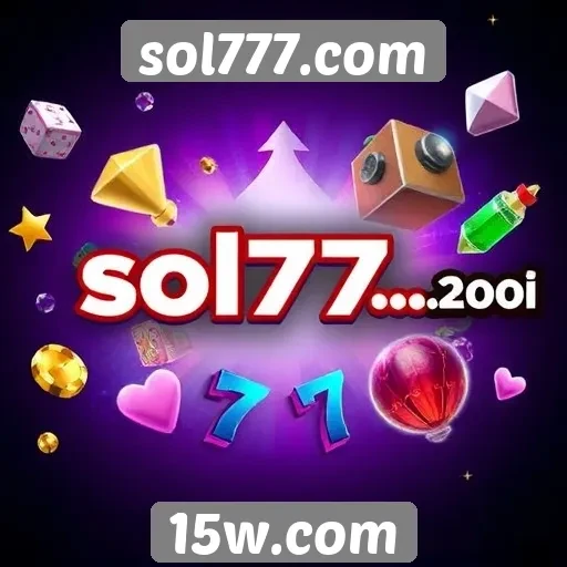 Variedade de jogos disponíveis no sol777